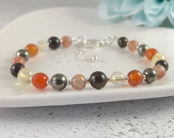 Confidence Bracelet, Believe in Yourself Bracelet, Belief Bracelet, Gemstone Bracelet