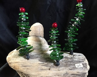 Lake Superior Beach Glass Seuss Tree
