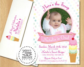 Ice Cream Sweet Shoppe Birthday