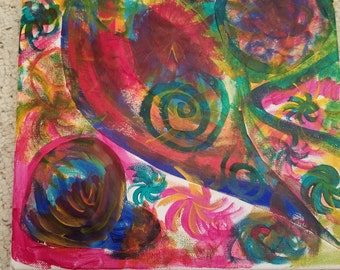 Creation of life painting