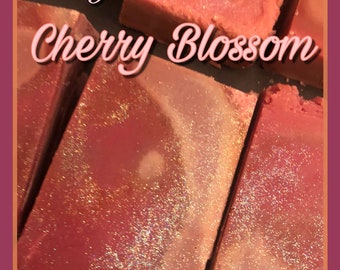CHERRY BLOSSOM- goats milk soap