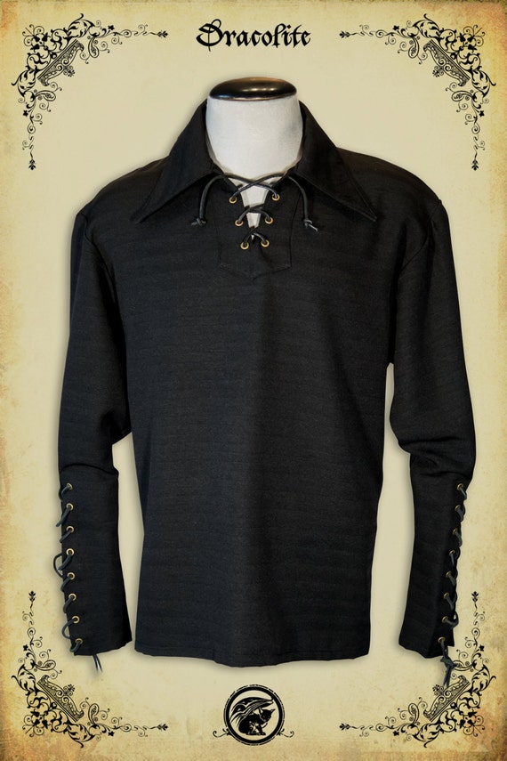 medieval style mens shirts