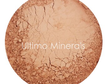 Ultimo Minerals EARTHY MEDIUM All-Natural Kosher Full-Coverage Mineral Foundation - Soft Pearlescent Finish - FREE Shipping!