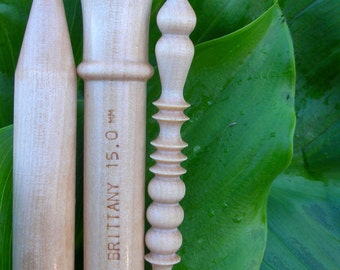 Birch Crochet Hooks by Brittany - Hand-finished, high quality and amazing for sore fingers and joints.