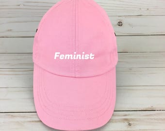 feminist dad hat - feminism hat - intersectional feminism - girl power - girl gang