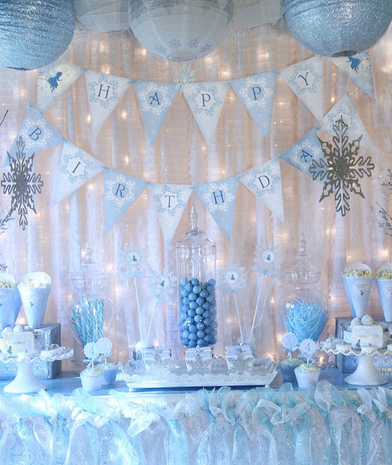 Items similar to Snow Fairy Winter Wonderland Party 