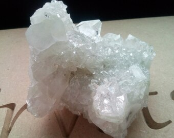 Apophyllite with Stilbite Cluster  Healing Crystal