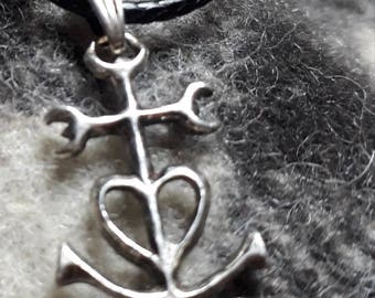 Camargue cross pendant necklace Silver MM