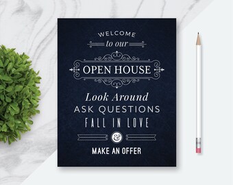 9 Welcome to Our Open House Please Help Yourself Printables