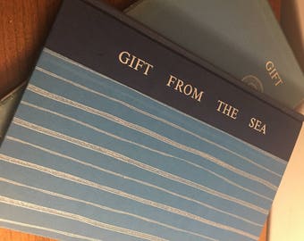 Gifts from the SEA 1955 Illustrations and special edition by Anne Morrow Lindbergh hard bound copy beautiful colors and illustrations
