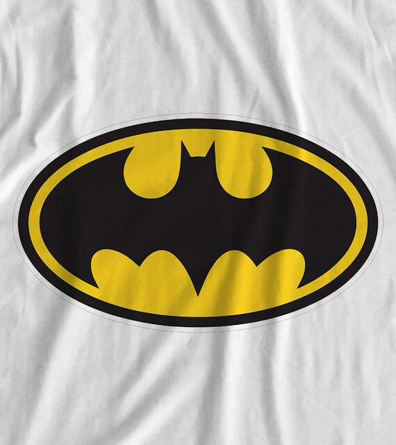 Superhero Logo Batman Iron On Transfer