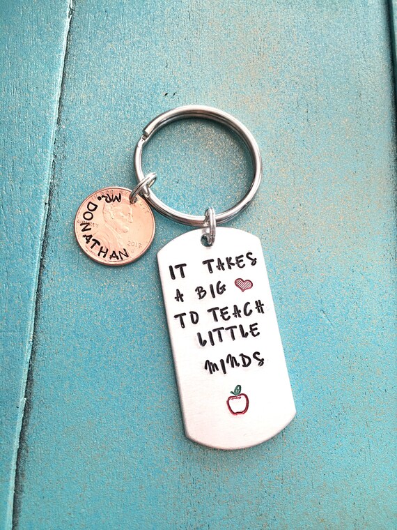 Teacher Keychain Teacher Appreciation Gift Personalized