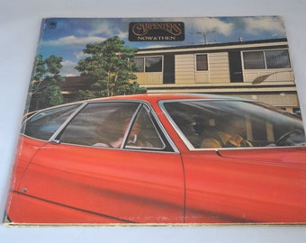 Vintage Gatefold Record The Carpenters: Now and Then Album SP-3519