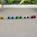 5 pairs 8mm(9mm 10mm 12mm 15mm) colored eyes plastic safety eyes for amigurumi