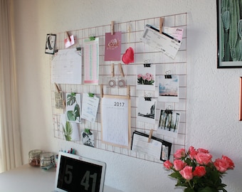 Pinboard Lattice Memo Board grid Wall Urban Outfitters