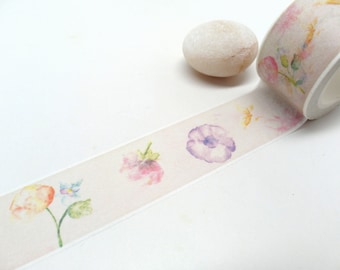 Flower Washi Tape - Floral Washi Tape