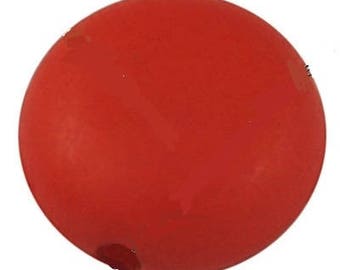 10 x beads 10mm red beads