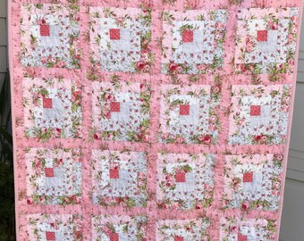 Quilted, Hand Crafted Baby's Quilt-Home Furnishings-Bedding-One of a Kind