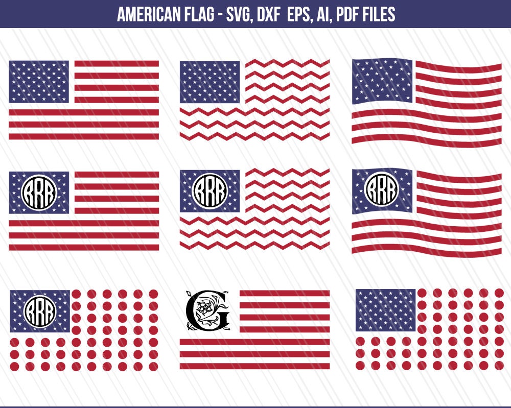 Download American Flag Svg USA Flag svg United States svg Patriotic