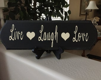 Live Laugh Love Wood Sign Plaque Signs Live Laugh Love Wood Sign Plaque Signs