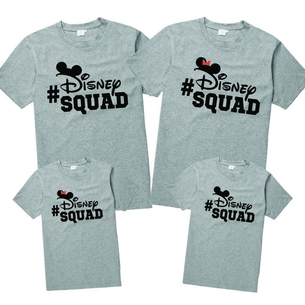 disney squad shirt