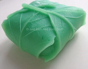 Leaf Soap, Leaves Soap, Folded Leaves, Novelty Soap, You pick scent & color