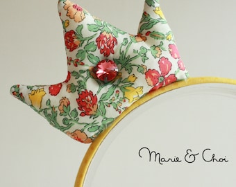 Liberty of London floral crown headband