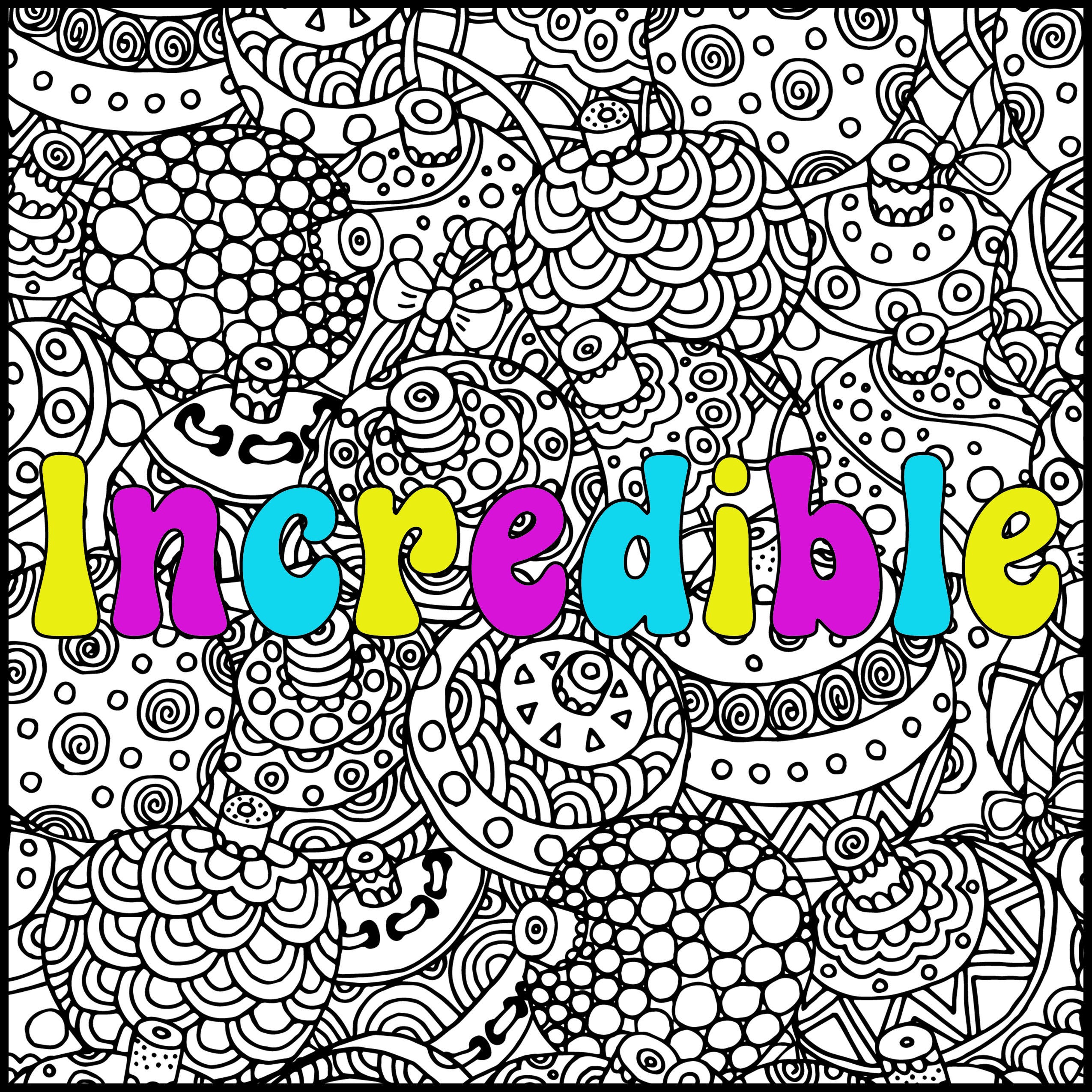 Positive Word Coloring Page Incredible Positive Adult Coloring Page Inspiring Coloring Page Printable