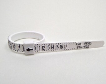 Multisizer Ring Sizing Gauge US Ring Sizing - Size 1-17 includes half sizes