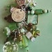 Charm Fob inspired by Disney "Wishes Do Come True" with Winnie the Pooh wishing on a dandelion! Enchanting Medium Size Fob. Keep On Wishing!