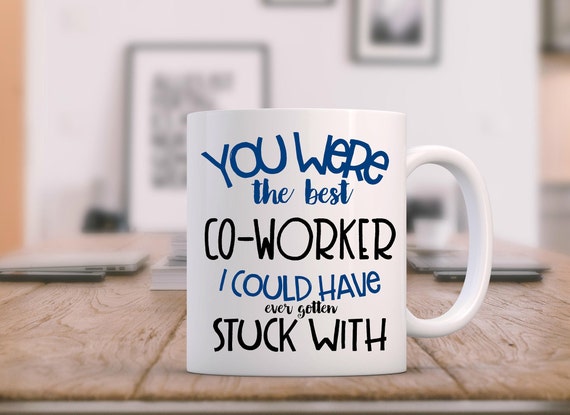 Retirement Mug Goodbye Coworker Coworker Leaving Farewell Retirement Mug Goodbye Coworker Coworker Leaving Farewell