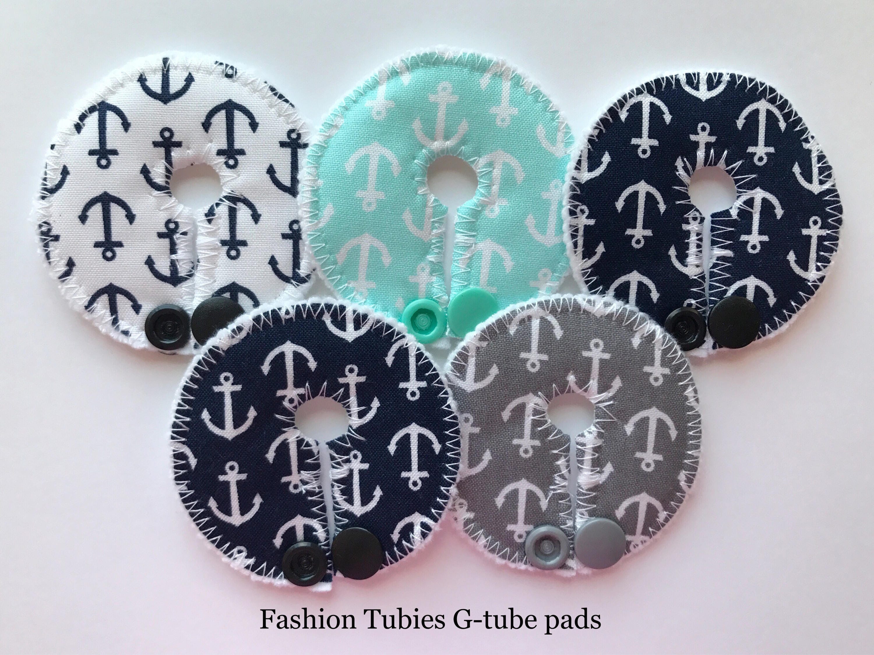 Set of 5 G tube pads / gtube pads / gtube pads / gtube covers