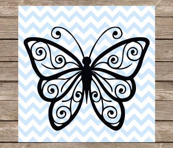 Free Free 279 Butterfly Silhouette Butterfly Svg Cricut SVG PNG EPS DXF File