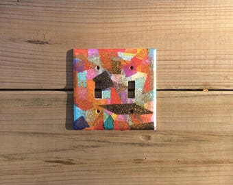 Light switch plate cover