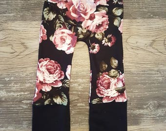 Pants evoulutif flower. 6-36 months
