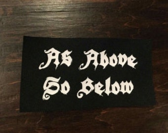 As Above So Below Patch