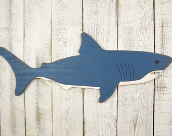 Shark art | Etsy