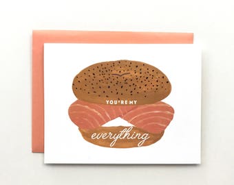 You're My Everything - Love Card, Anniversary Card, Friendship Card