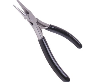 Jewelry Pliers, Round Flat Nose, MIniature Precision Coiler, Jewelry Making Tool, #1046