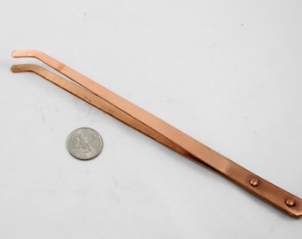 Copper Tongs Tweezers 8-1/2 Inch