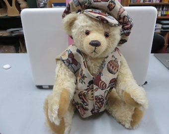 Cream Coloured German Mohair Teddy Bear