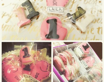Boxing glove cookies