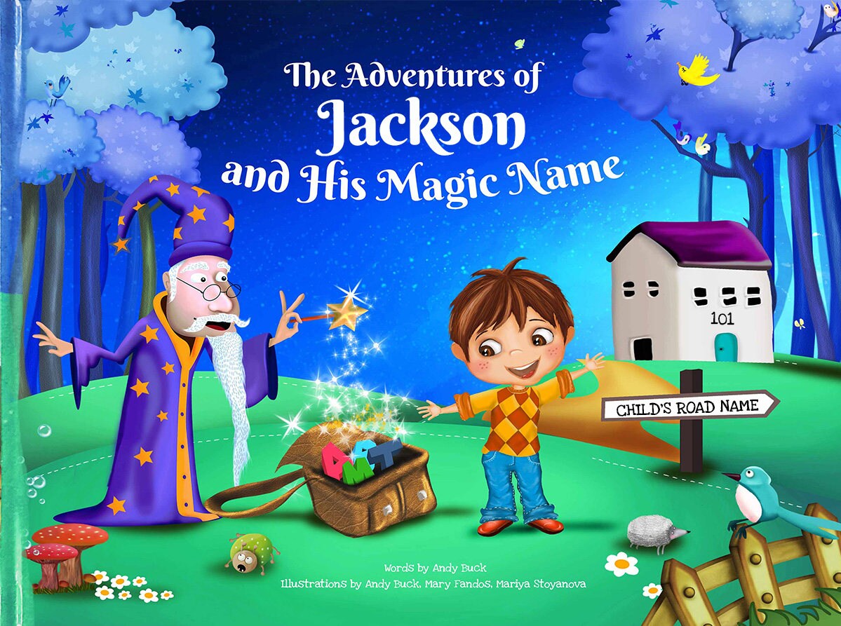 children s book with personalisation gift for kids