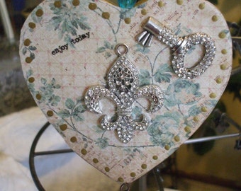 Victorian Style Ornaments - Set of 4