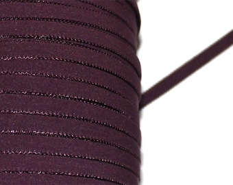 Ribbon elastic Eggplant / Burgundy