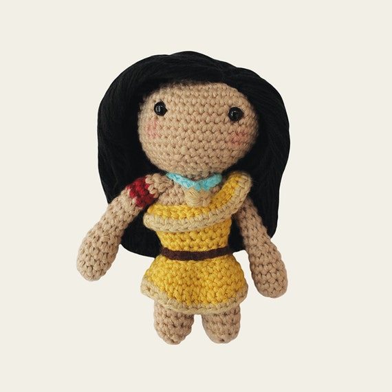 Pocahontas - Disney Princess. Amigurumi Pattern PDF.