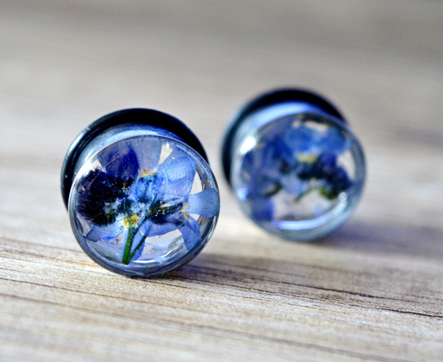 flower plugs me not plugs unique plugs ear plugs