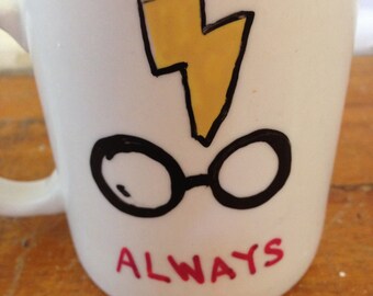 Harry Potter Porcelain Mug, Geekery, Nerdy, Homemade Mug