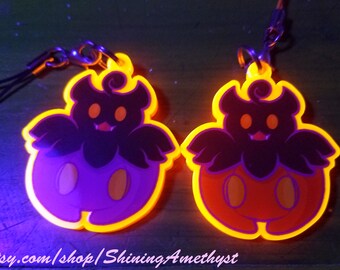 Fluorescent Pumpkaboo Charms