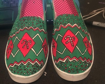 Christmas Sweater Shoes
